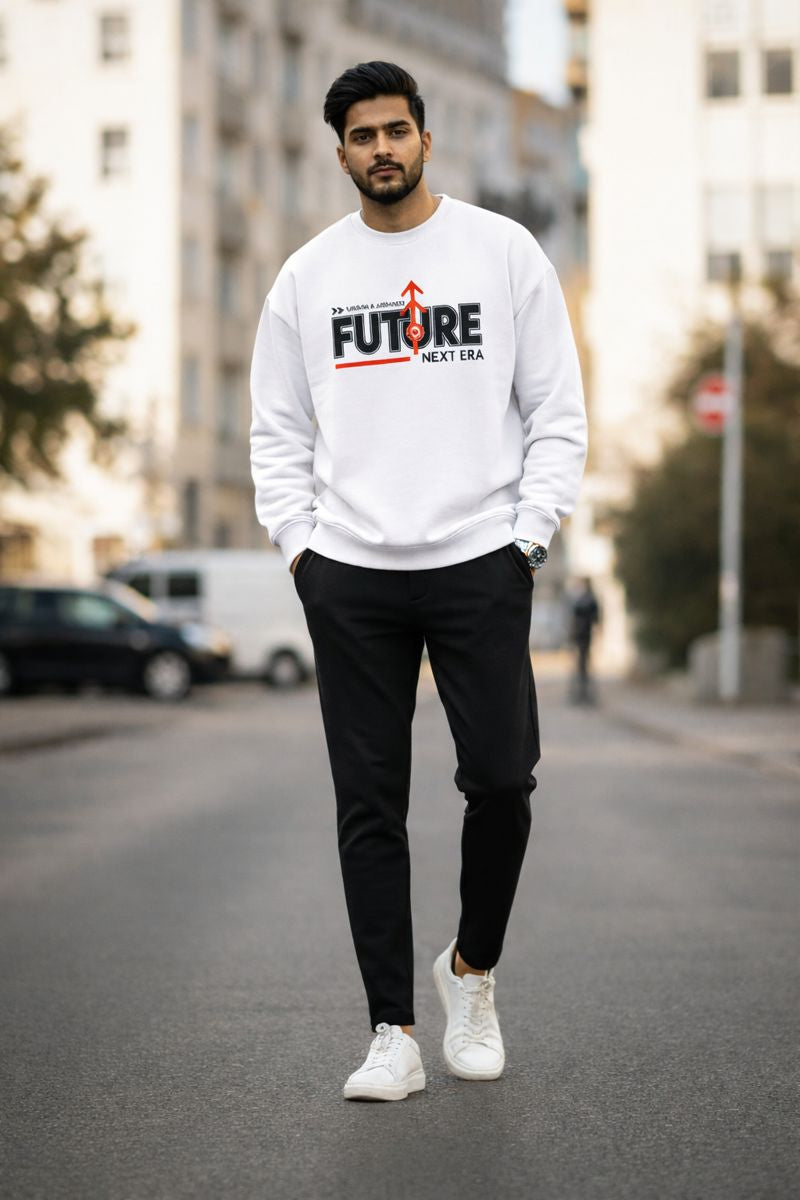 Future Next Era Oversized Sweatshirt for Men – Premium Streetwear OOVIZ