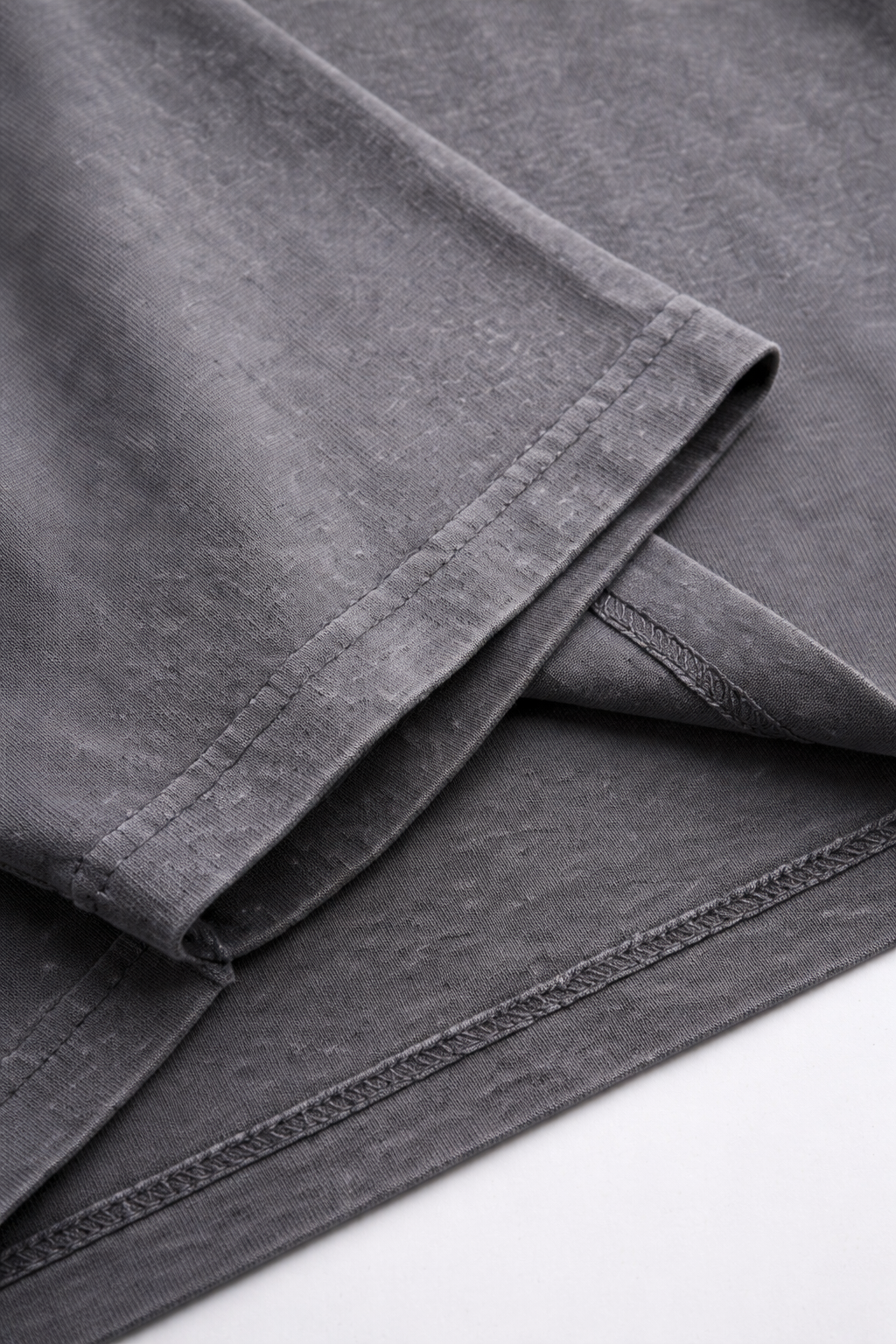 Premium cotton t-shirt fabric and stitching detail