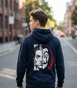 Premium Cotton Graphic Hoodie for Men & Women | 300 GSM Brushed Fleece Streetwear Hoodie OOVIZ