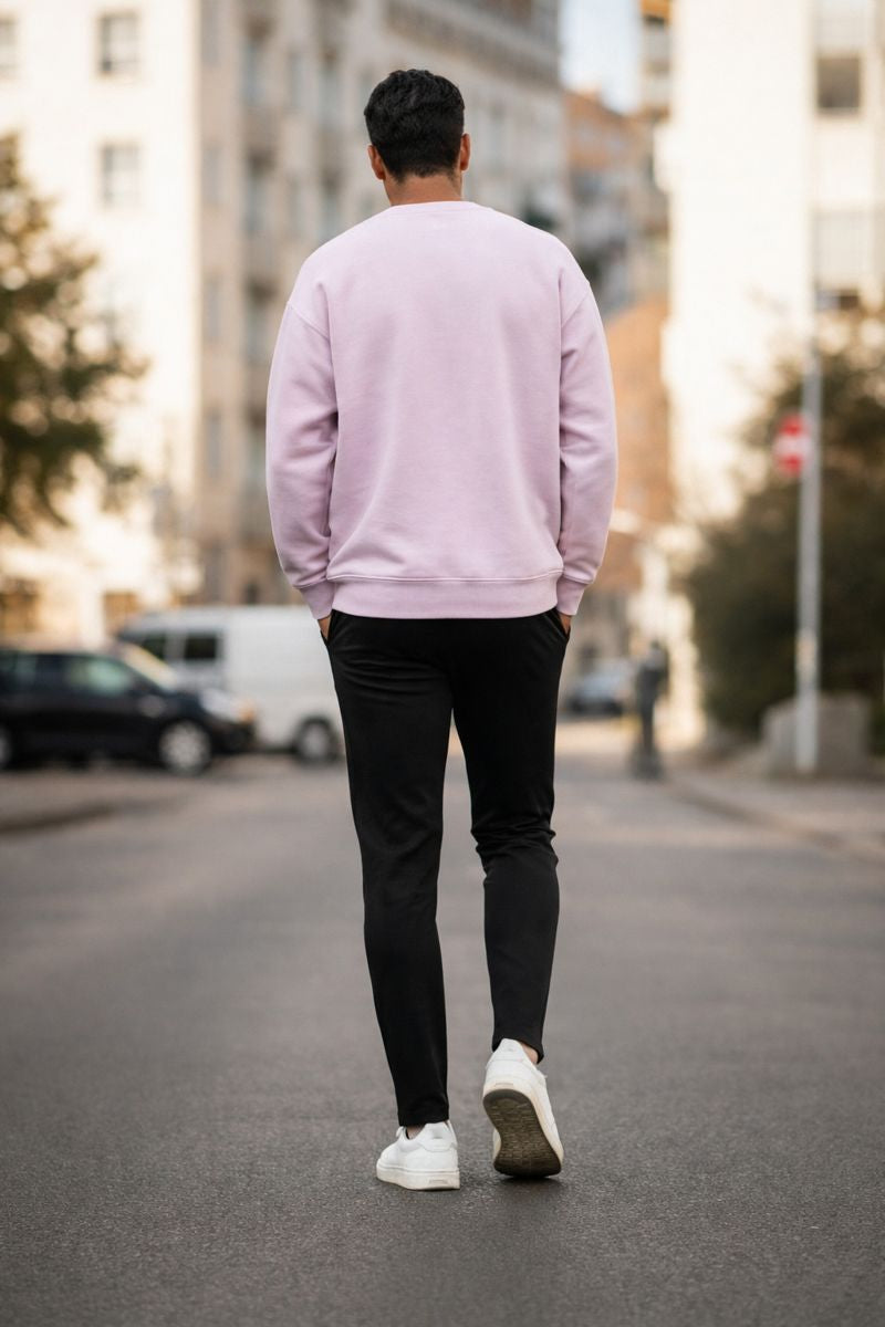 Future Next Era oversized sweatshirt back view showing clean finish and premium fit